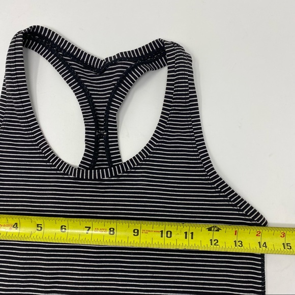 Lululemon Striped Racerback Tank Top 6 - Picture 4 of 6